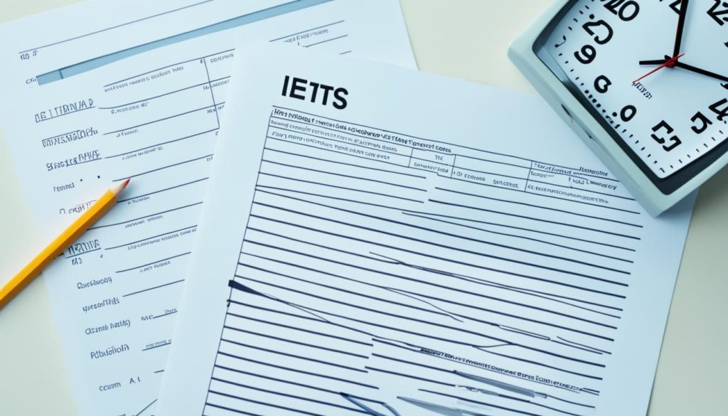 Paper-based IELTS exam format