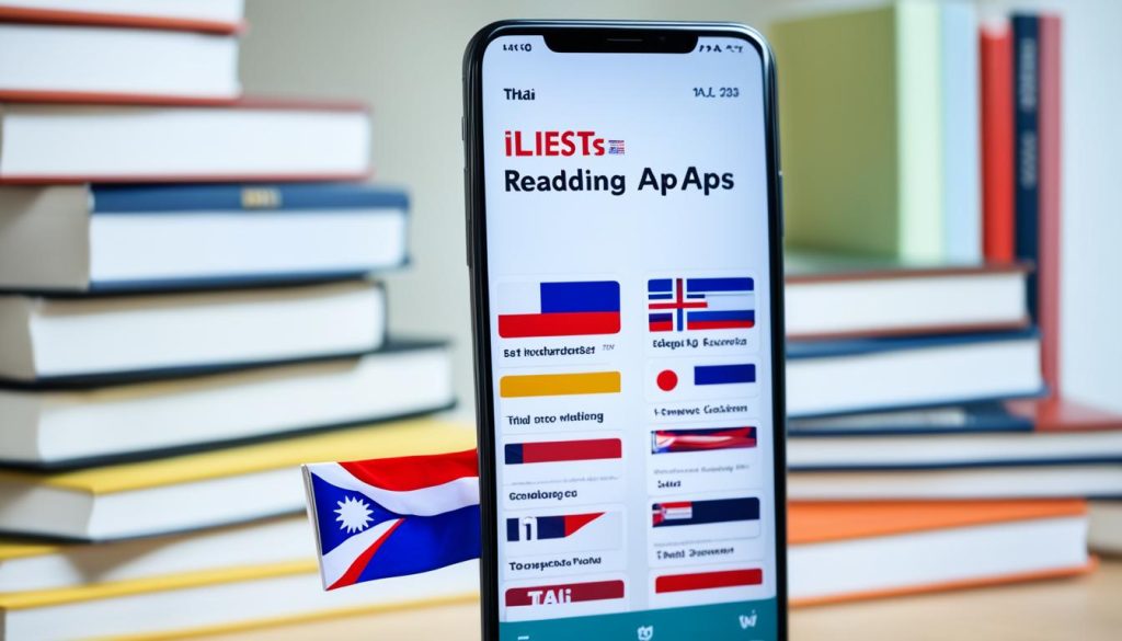 IELTS reading apps for Thai students