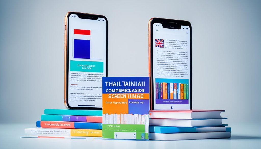 reading comprehension apps for Thai English learners